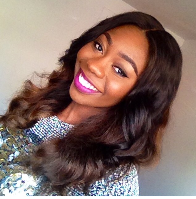 Slightly cut, curled and laid as a centre part